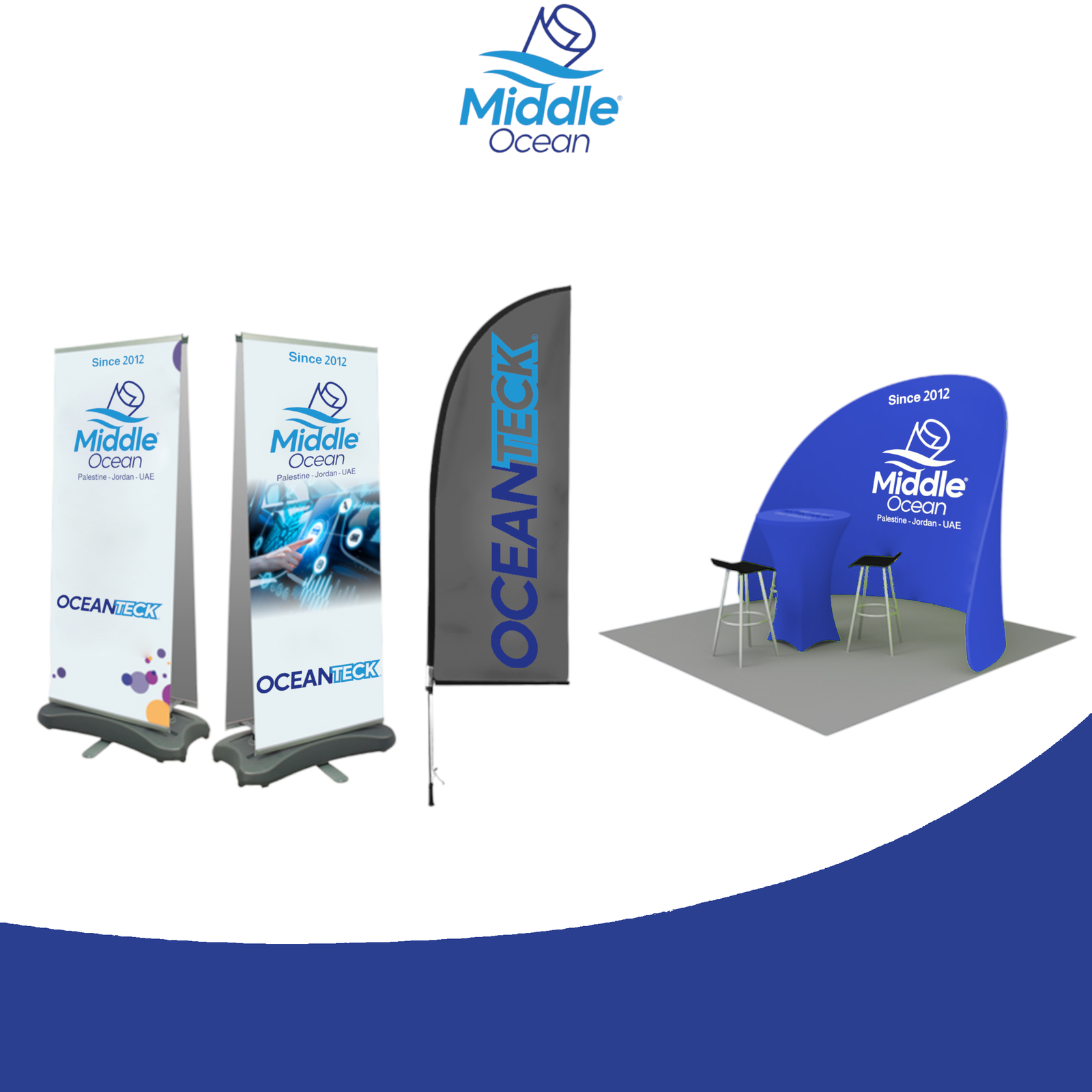 Advertising Material Luxury Promotion Table