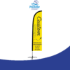 Aluminum Cross Base Flag