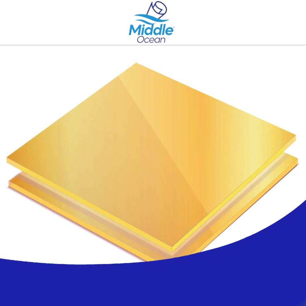 Gold mirror Acrylic Sheet